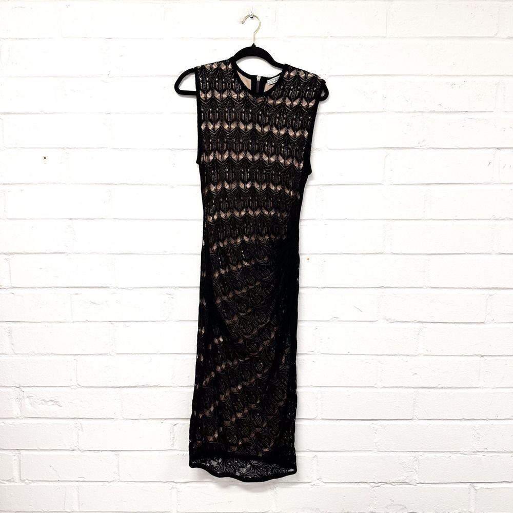 Dagmar Knit Ruched Dress NWT - Picture 2 of 4